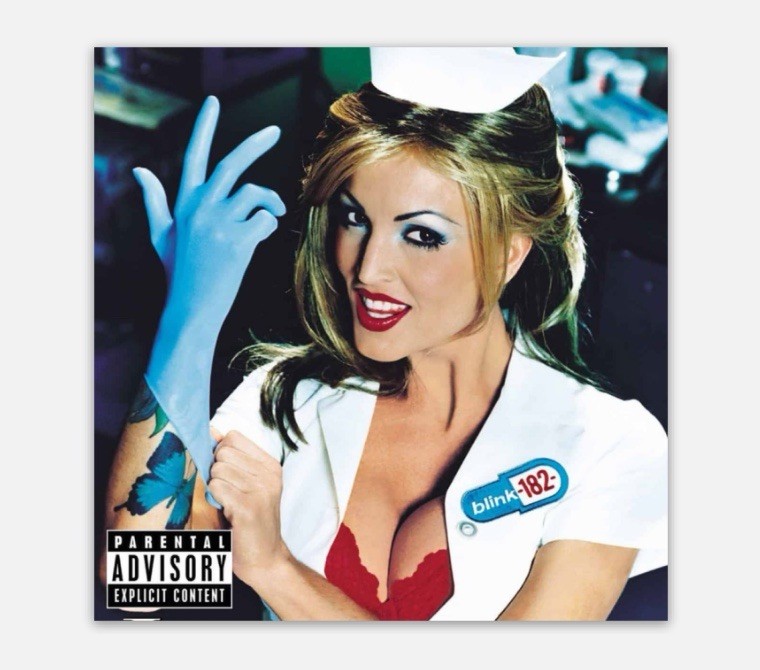 3” Blink 182 Sticker Enema Of The State Album Cover Matte Finish