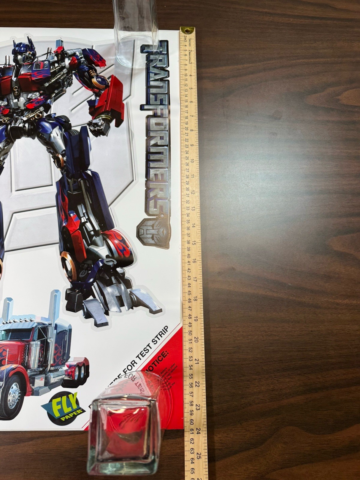 Transformer Optimus Prime Wall Decal 24” x 18” Wall Graffix Sticker * See Desc…