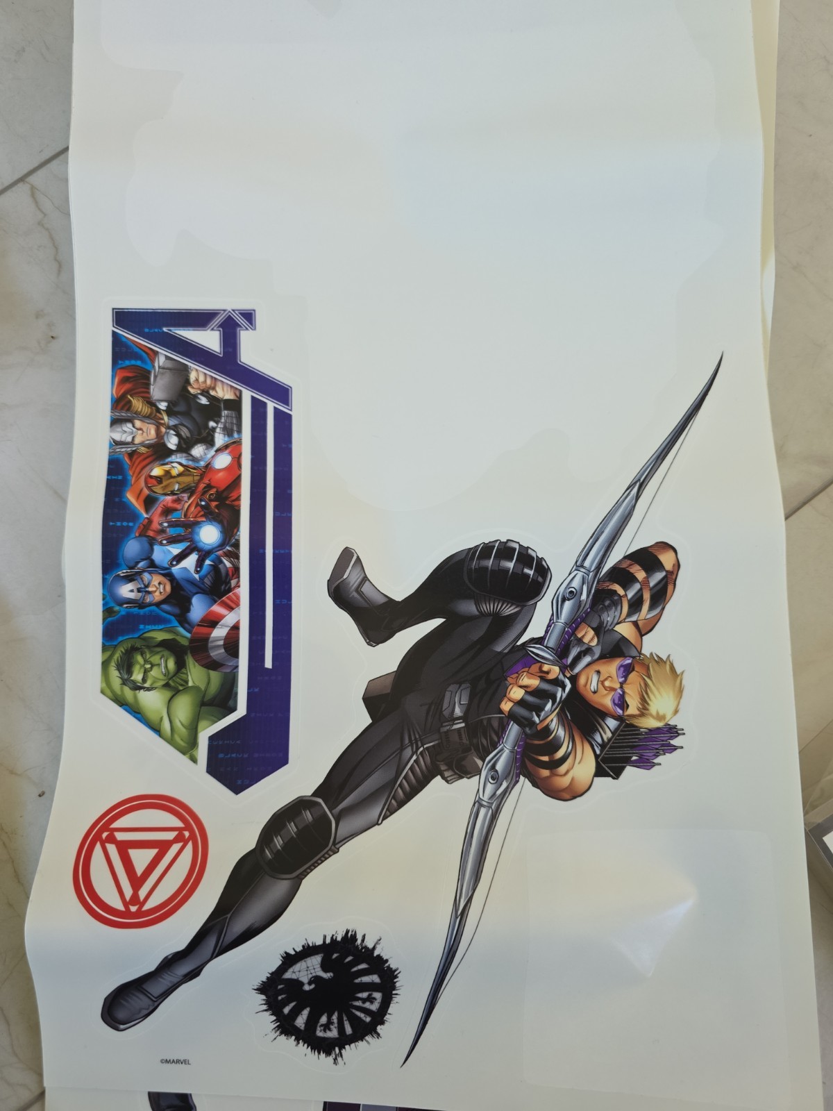 Marvel Comics Wall Decals Removable & Repositionable Made in USA