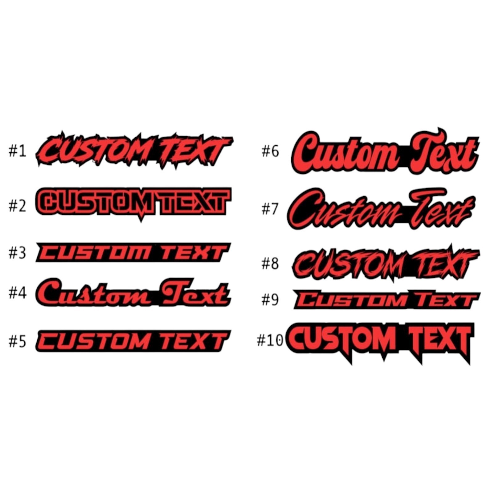 Personalized Name Badge Custom Laser-Cut Acrylic Emblem for Car Multi-Color Car