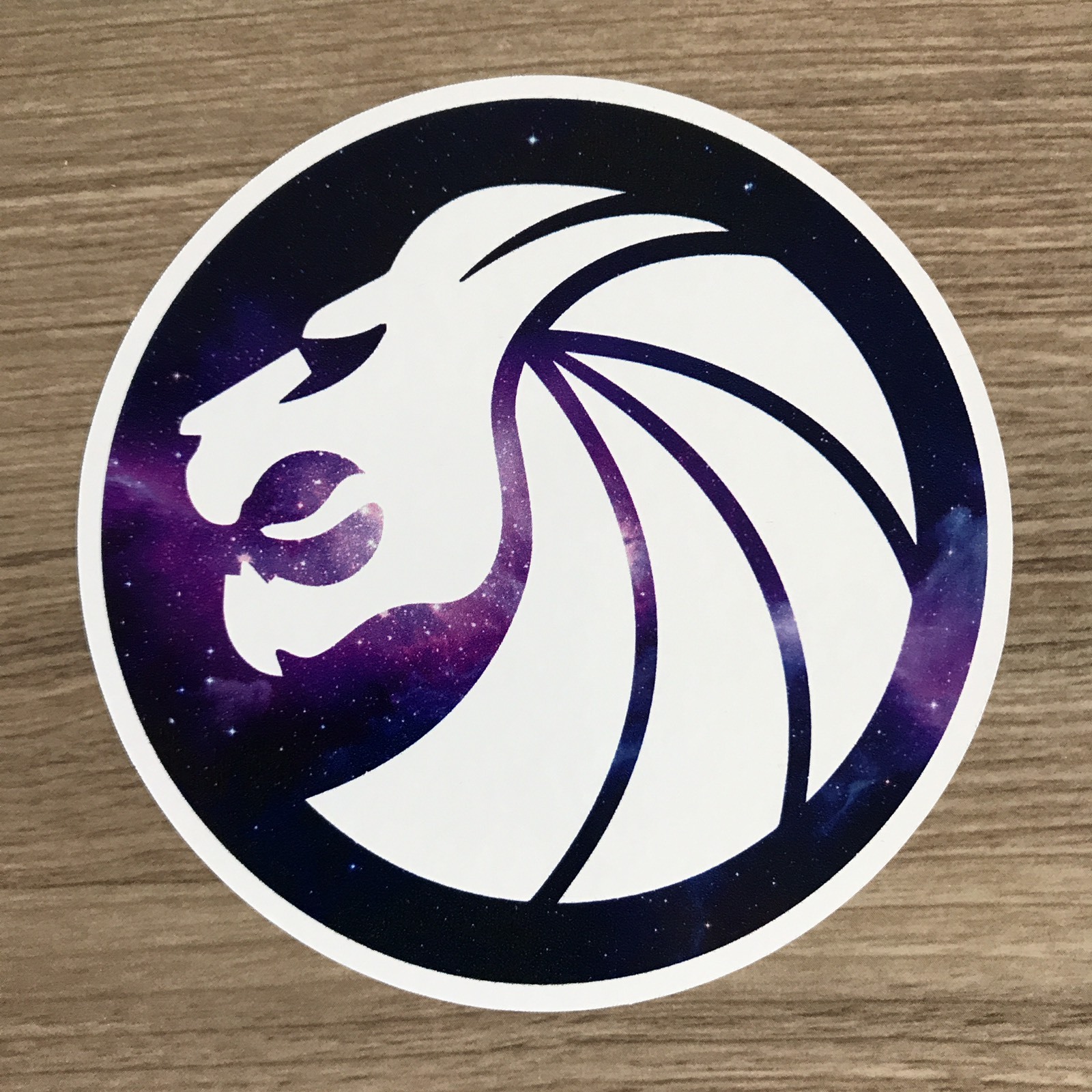 Seven Lions Logo 4″ Wide Vinyl Sticker Set