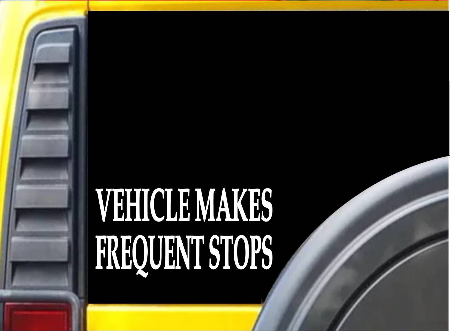 Vehicle Makes Frequent Stops M148 U.S. Mail Decal 12 inch wide Sticker