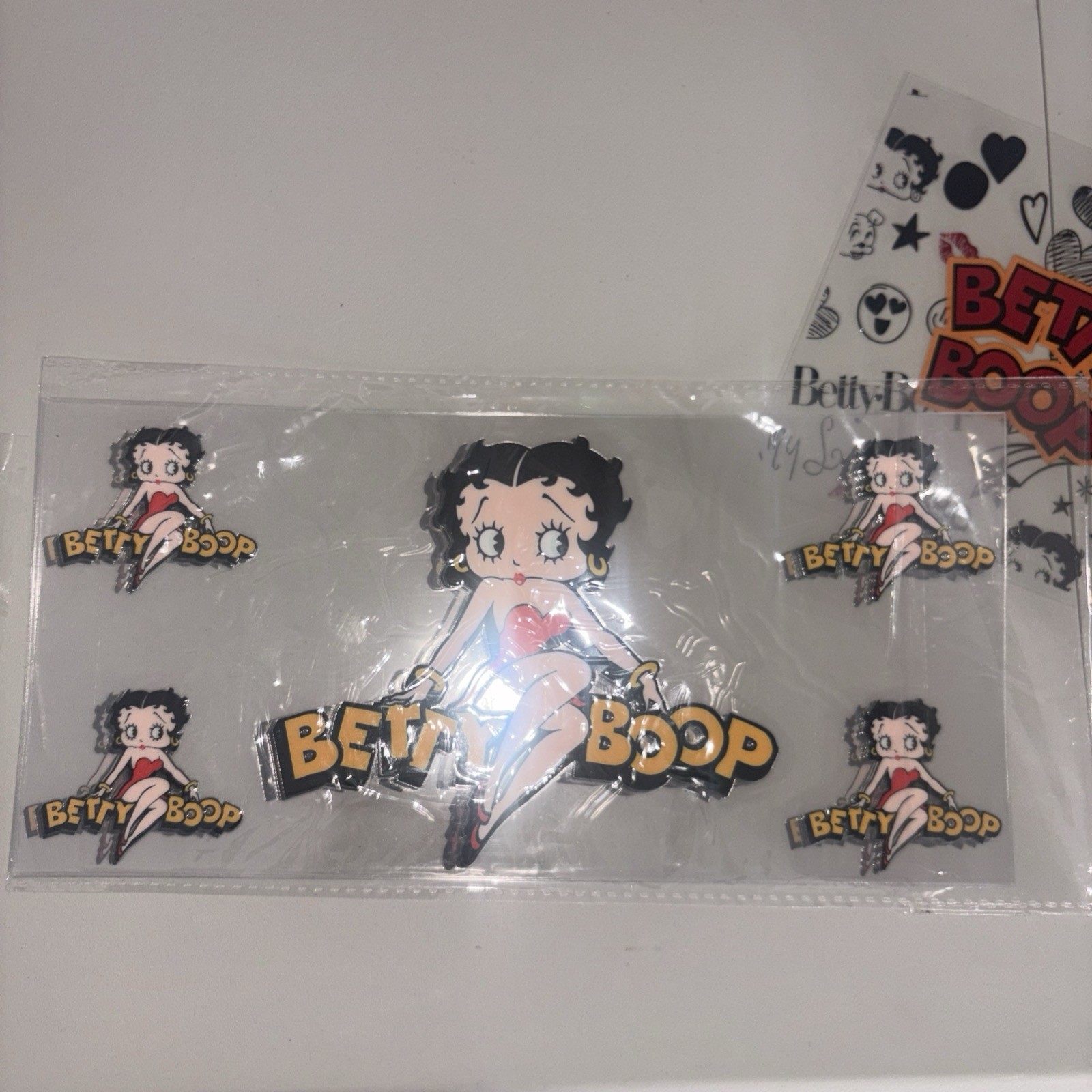 Betty Boop UV DTF Wraps 2pcs
