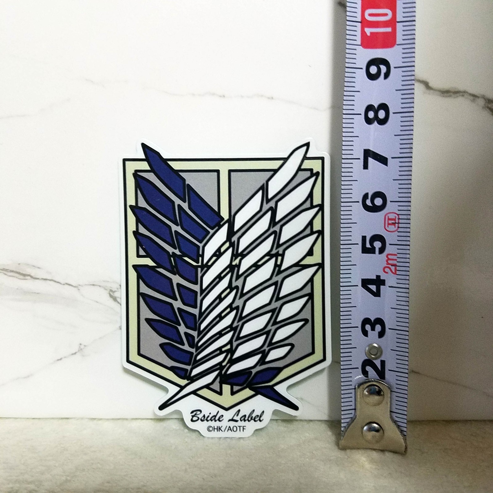 Attack On Titan Scout Logo Sticker Waterproof UV protection Decal From Japan