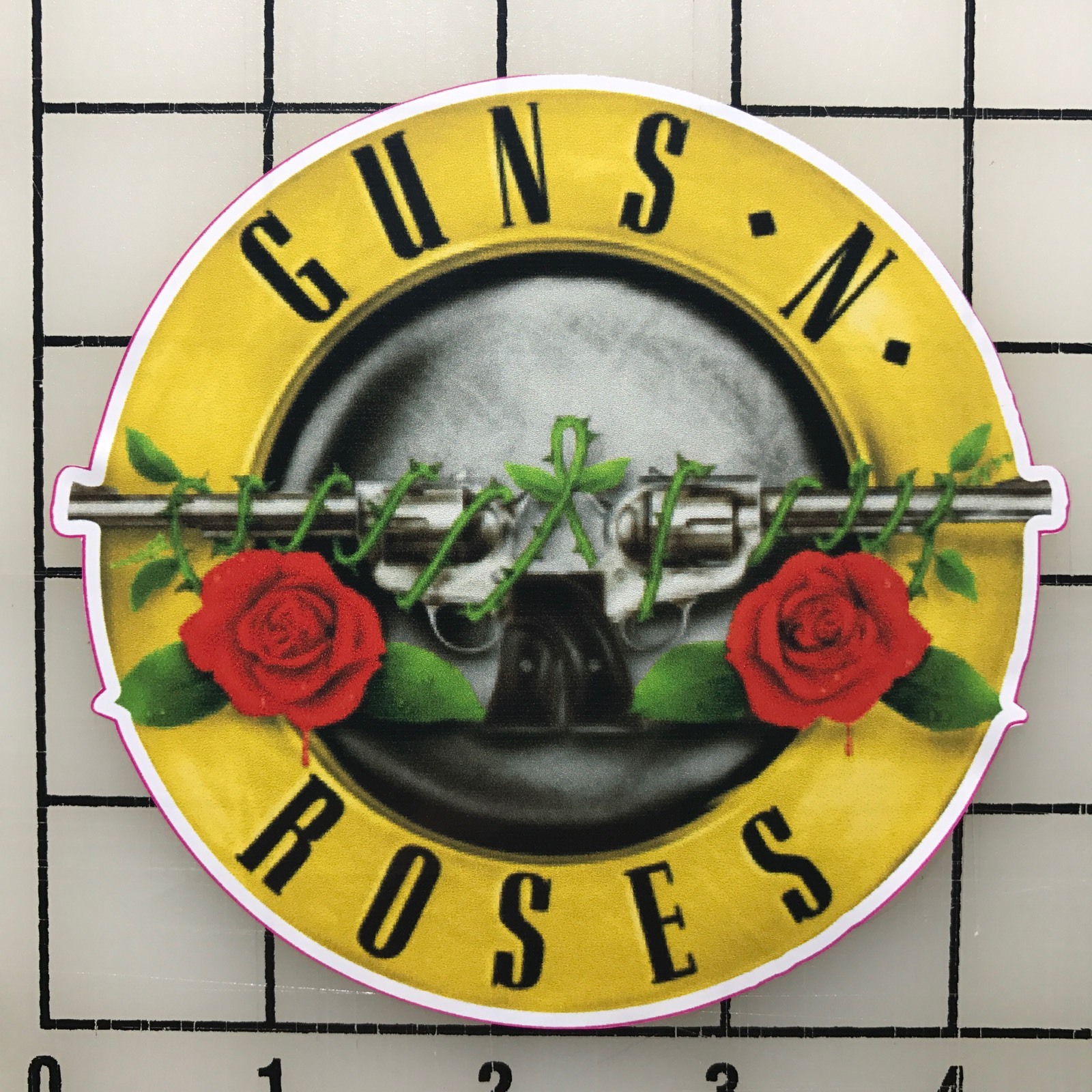 Guns N’ Roses 4″ Wide Multi-Color Vinyl Decal Sticker – BOGO