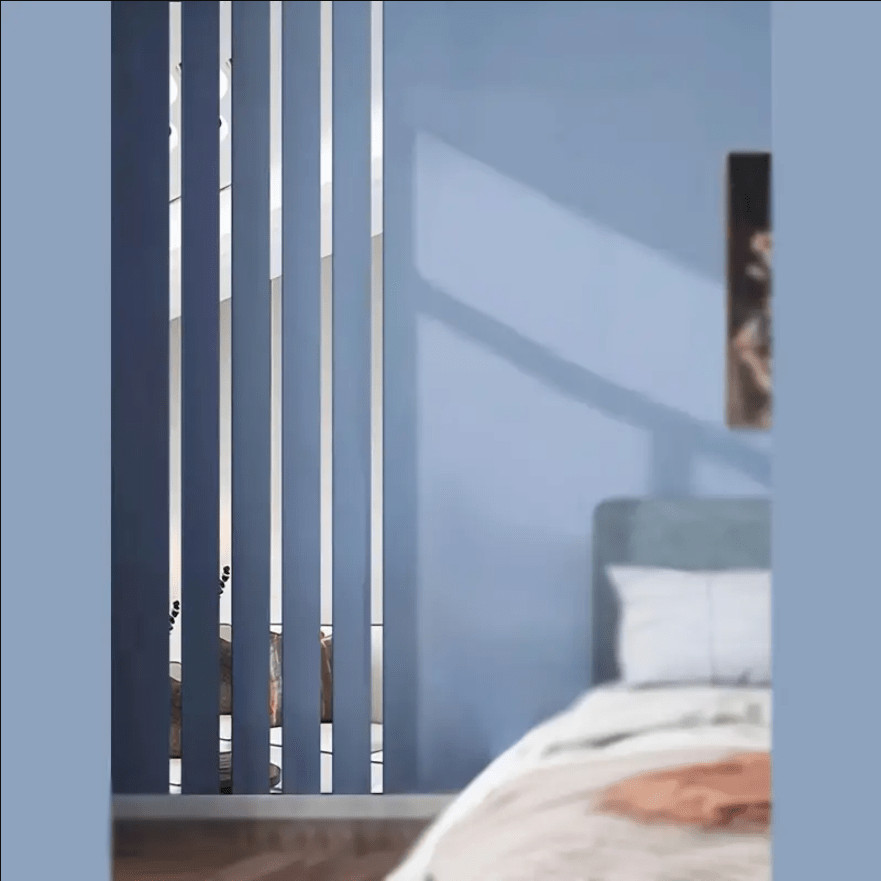 10Pcs Silver Mirror Wall Trim Stickers Art Decor for Living Bedroom Bathroom