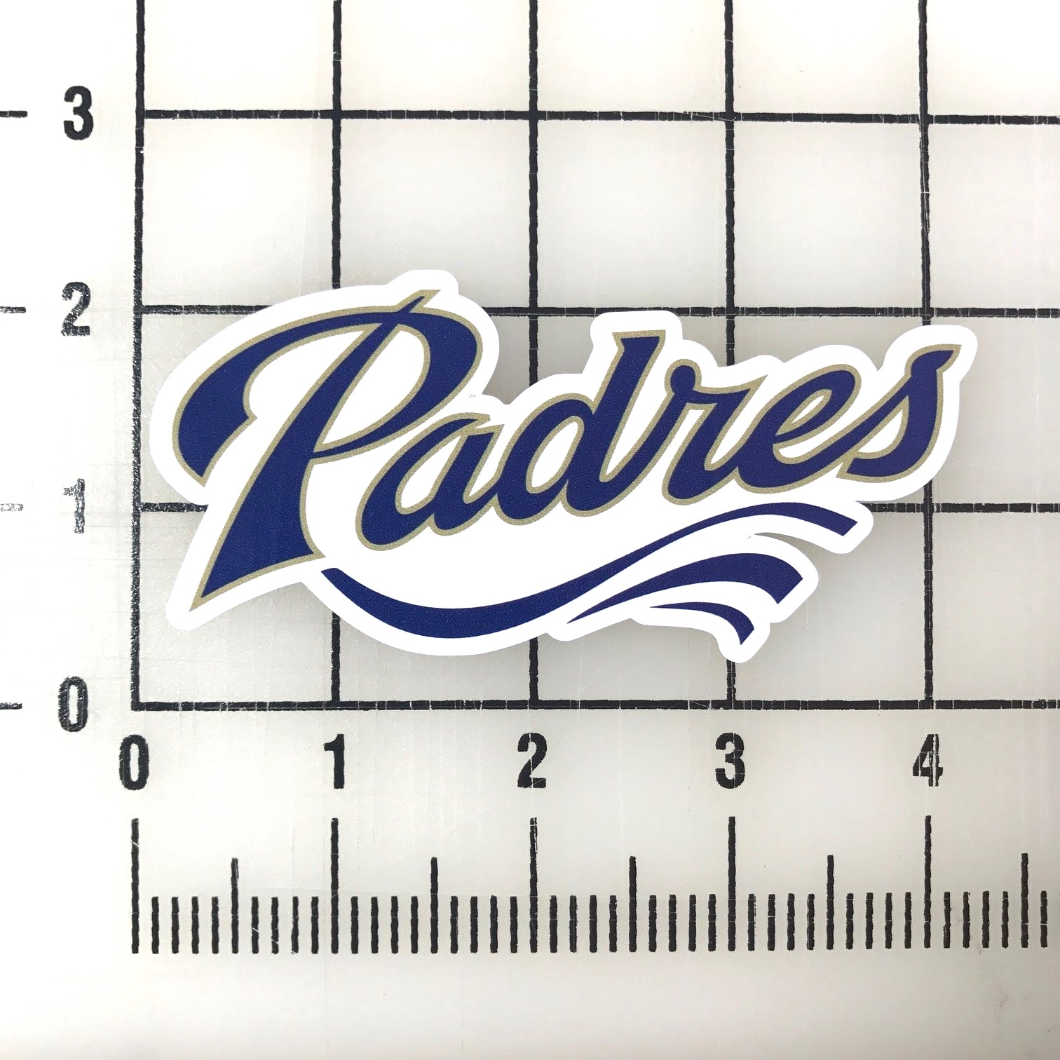 San Diego Padres MLB 4″ Wide VInyl Decal Sticker – BOGO