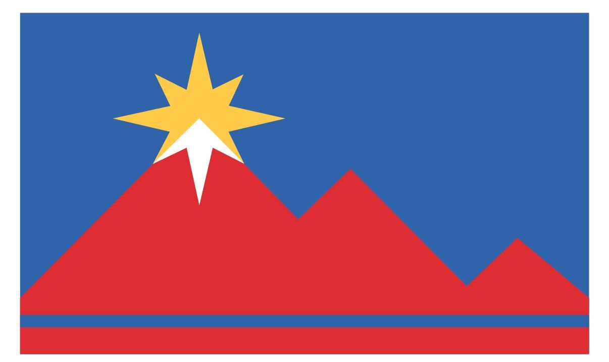 Pocatello Idaho Flag Sticker Decal F805