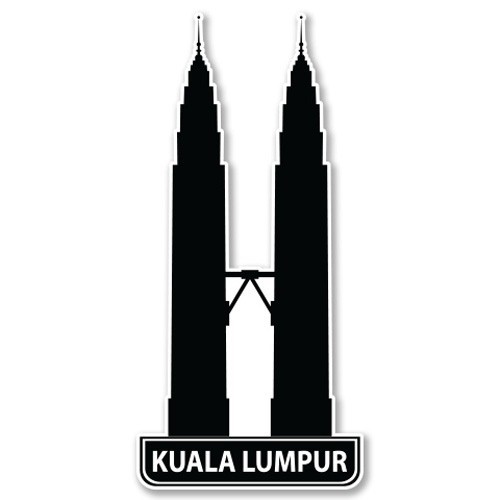 Kuala Lumpur Malaysia Car Laptop Phone Vinyl Sticker – SELECT SIZE