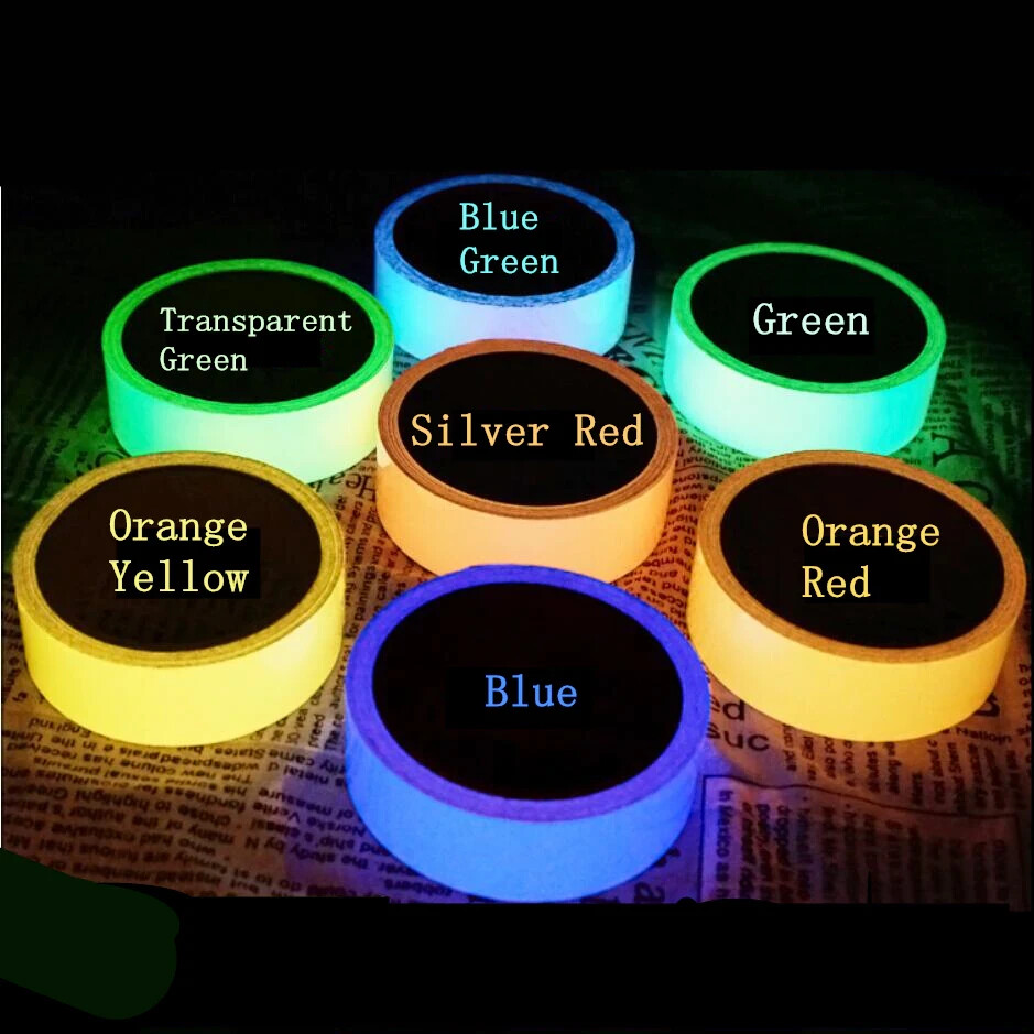3Mx1cm Luminous Fluorescent Night Self-adhesive Glow In The Dark Sticker Tape
