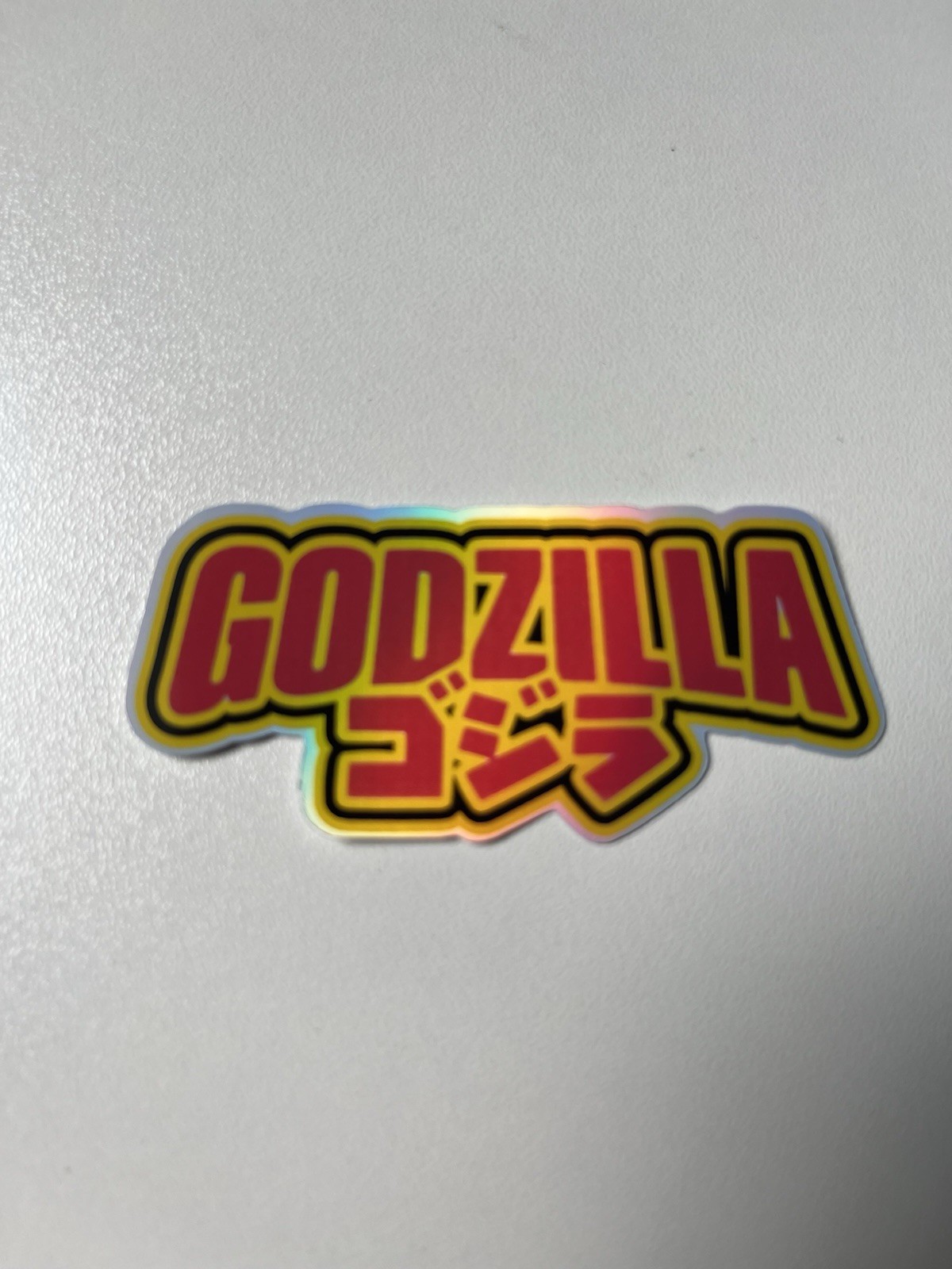 Godzilla Two Pack 2.5 Inch Waterproof Holographic Vinyl Sticker