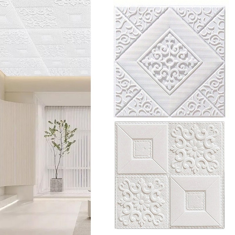 Sound Insulated 3D Brick Wall Sticker Suitable for TV Walls and Bedrooms