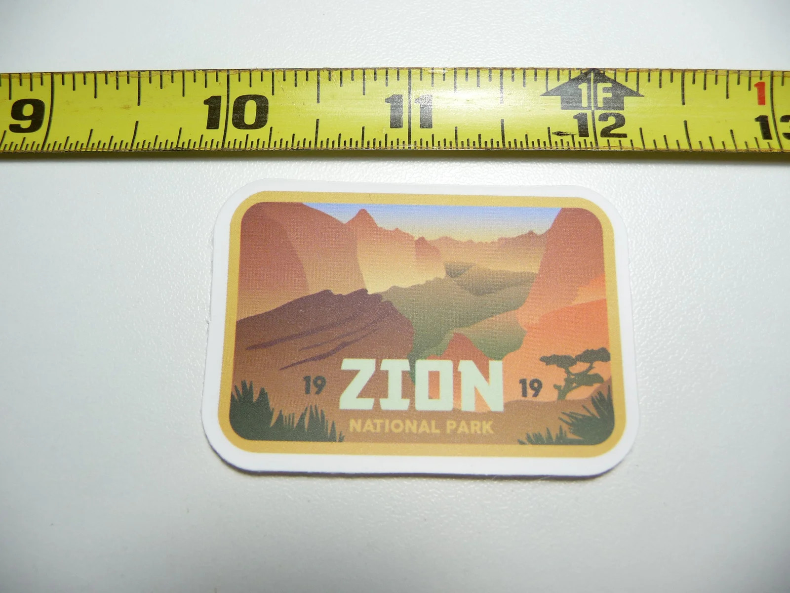 ZION NATIONAL PARK #5 UTAH SMALL STICKER DECAL HIKING CAMPING NATURE OUTDOOR