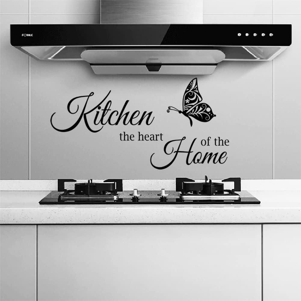 Kitchen Wall Stickers Dining Room Quotes Decals The Kitchen The Heart Home