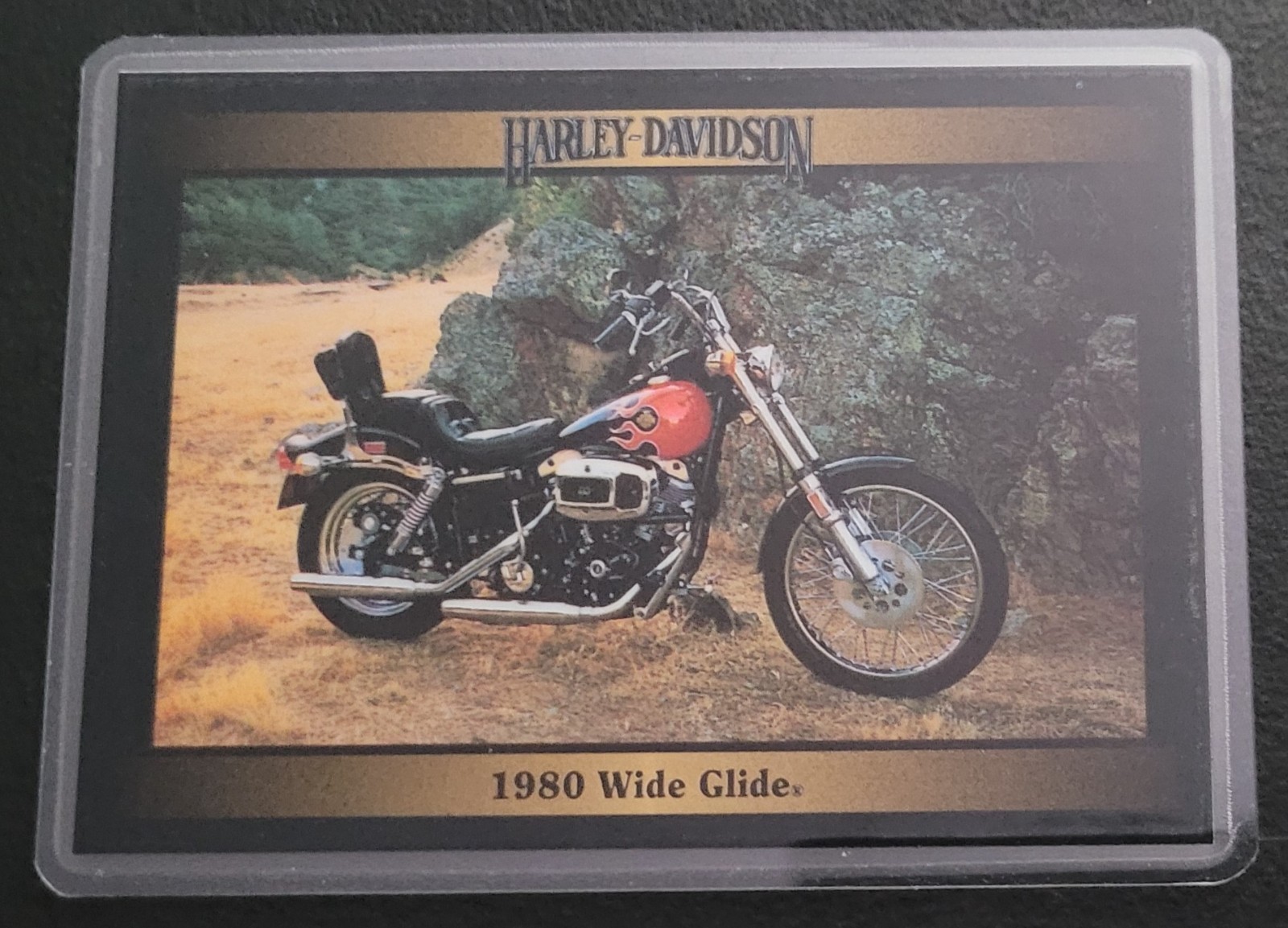 Vintage Harley Davidson Collectible Card Fridge/Locker/Cabinet Laminated Magnets