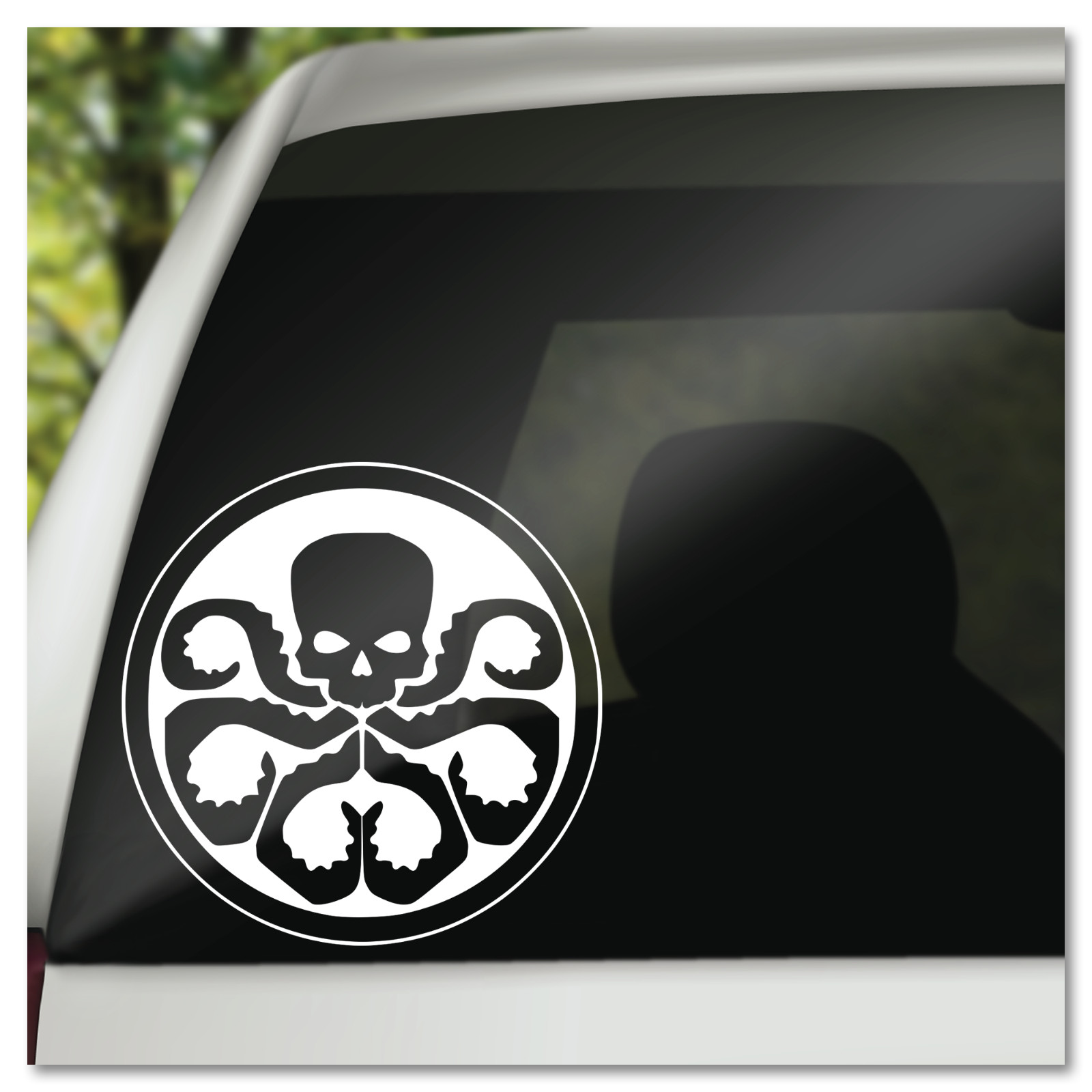 6″ HYDRA Logo Comic Book Villain Decal Sticker