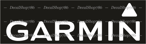 GARMIN Marine Electronics – Fishing Sports – Vinyl Die-Cut Peel N’ Stick Decals
