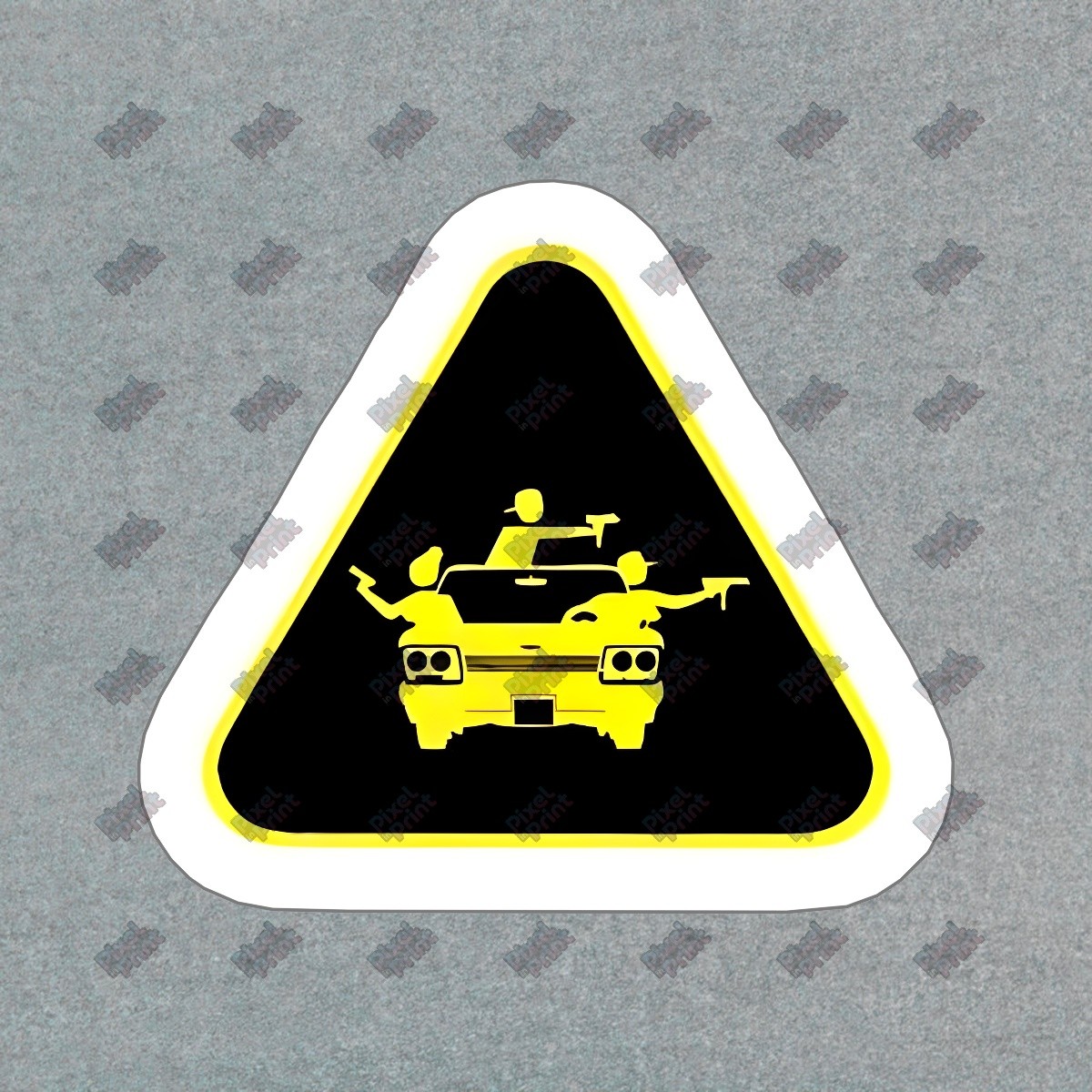 Cool Car Gangster Vinyl Sticker Decal Unique Car Accessory, Laptop #785403