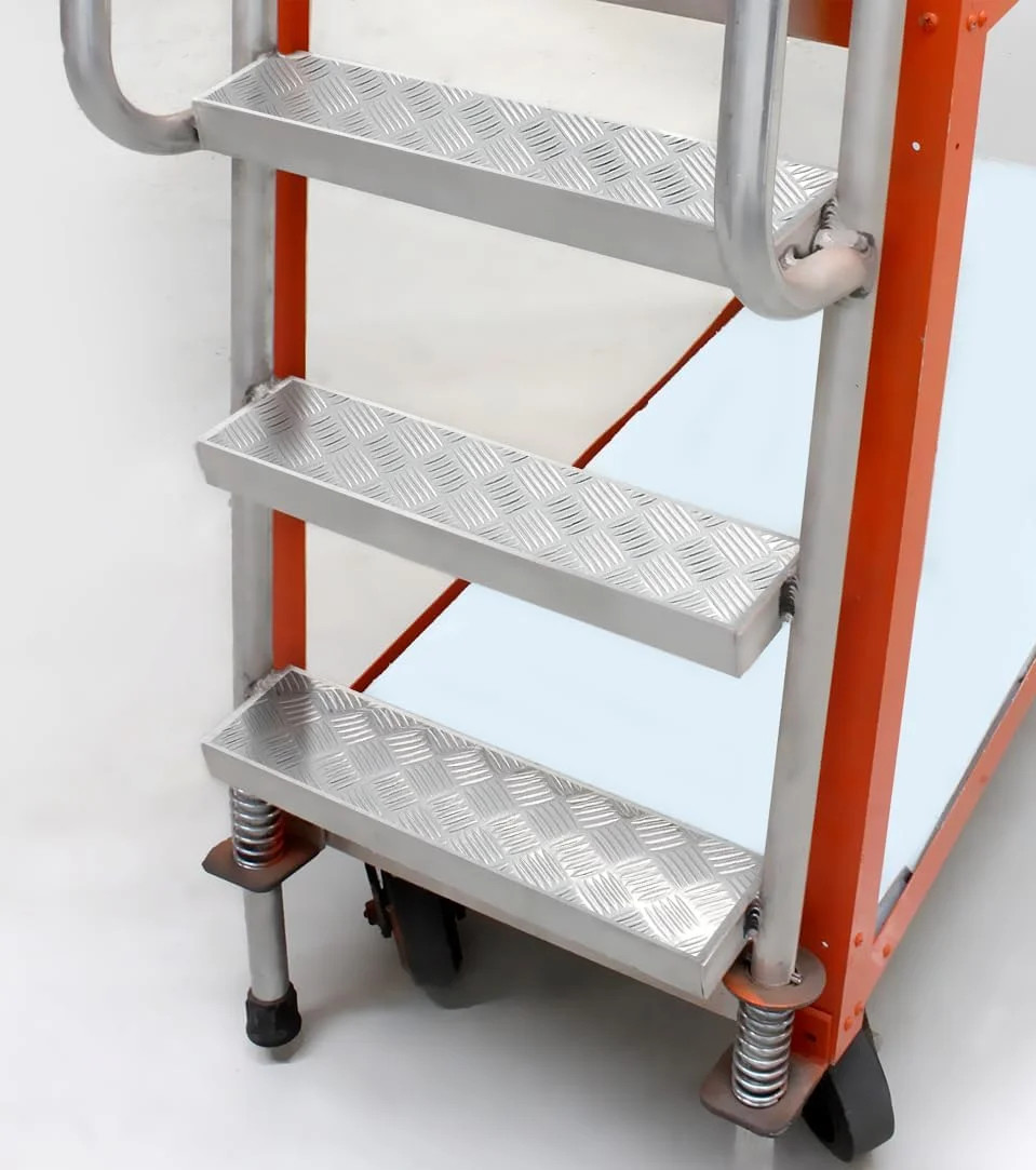 Diamond Plate Vinyl Wrap Silver Chrome Adhesive Roll Shelf Wall Floor 3FT