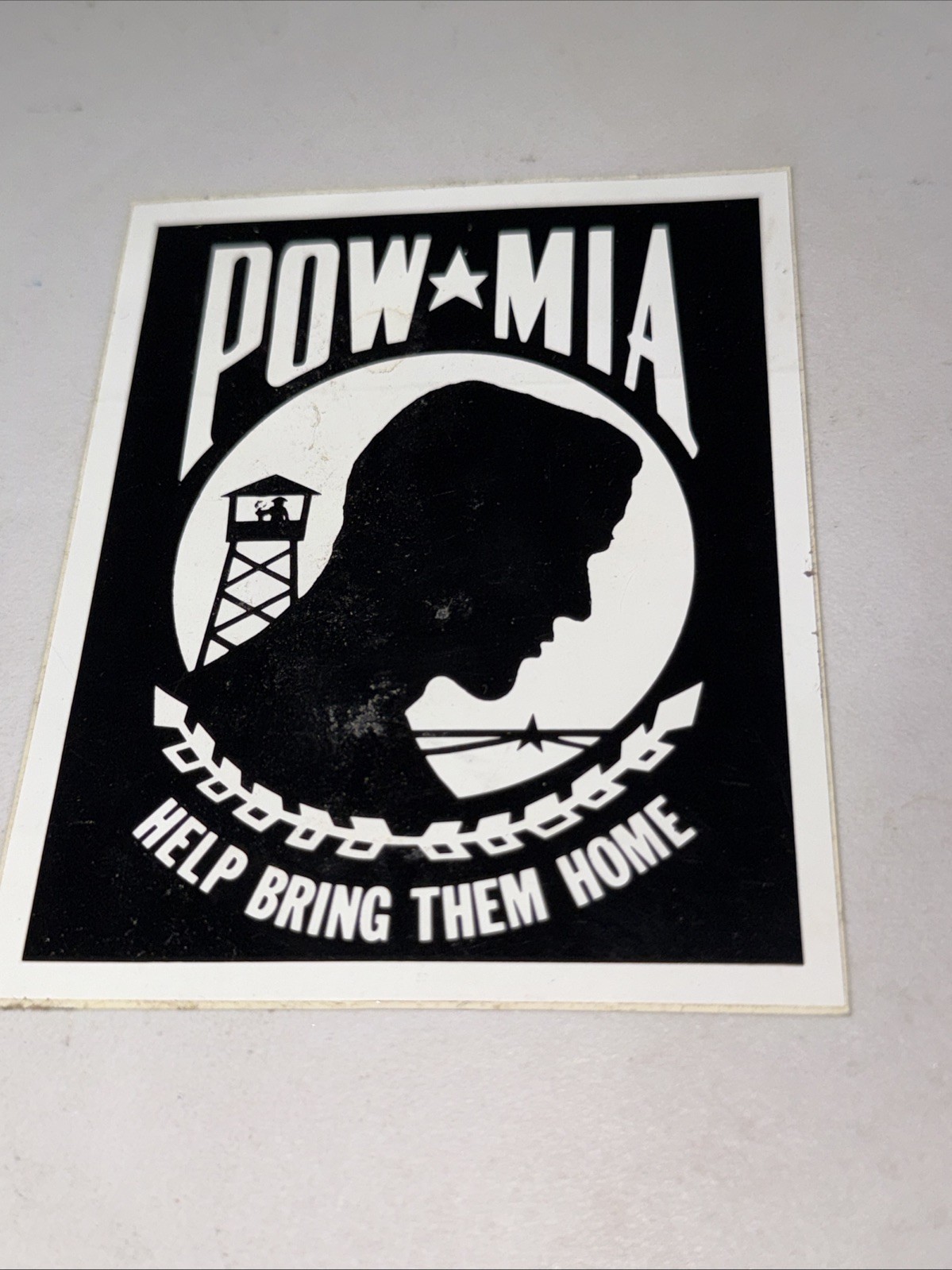 POW MIA- Help Bring Them Home Sticker