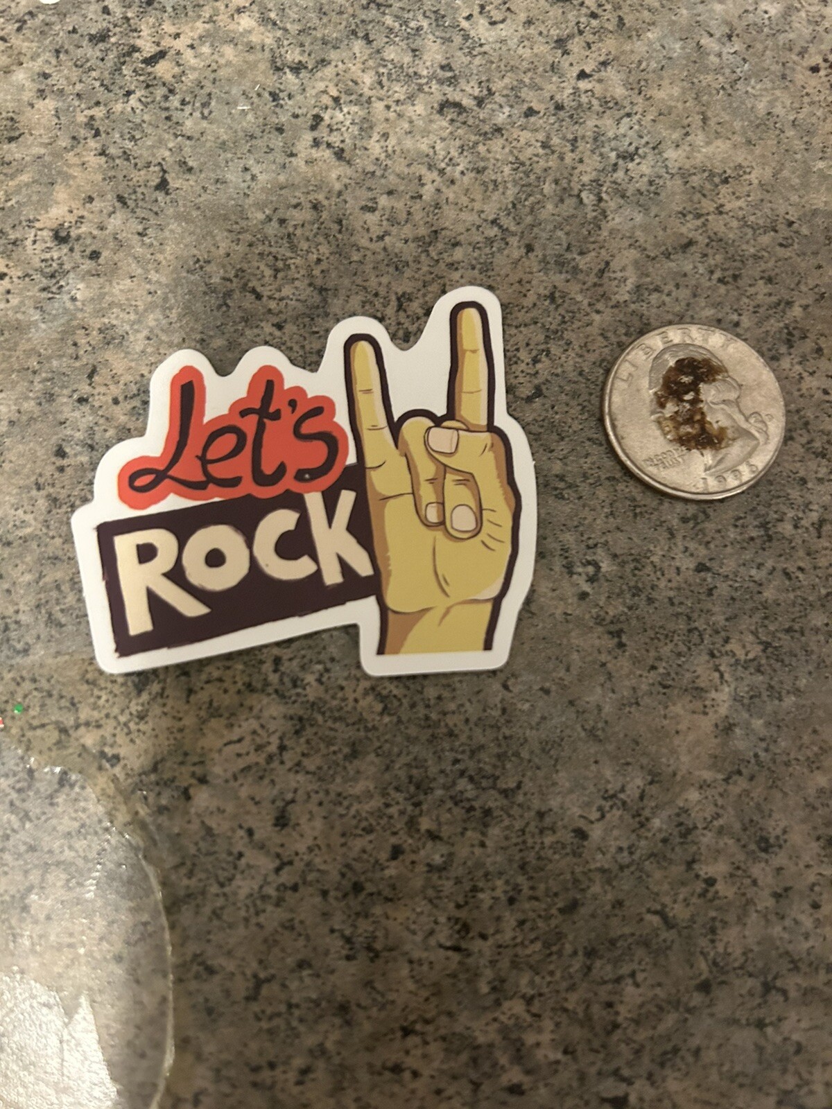 Let’s Rock Sticker
