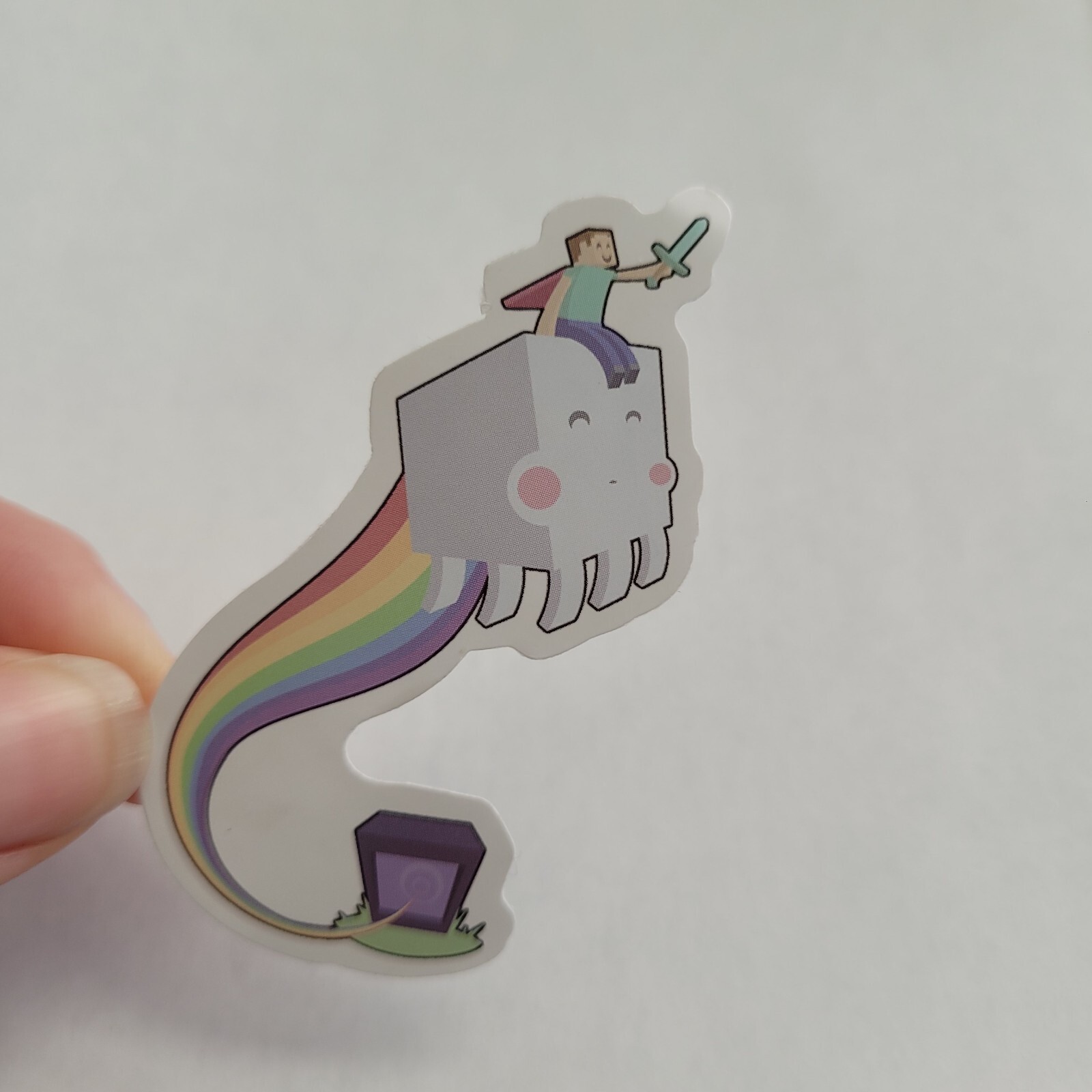 10 stickers! Minecraft Vinyl Stickers – see all pictures!