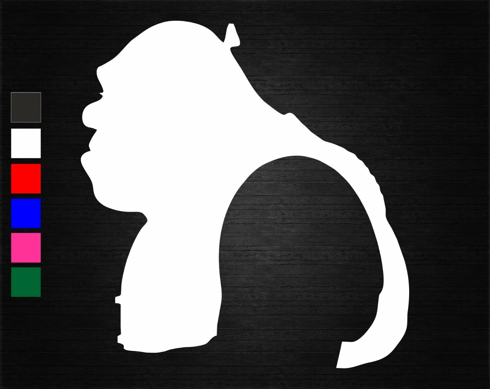 SHREK VINYL DECAL STICKER CAR/VAN/WALL/DOOR/LAPTOP/TABLET/FRAME/WINDOW