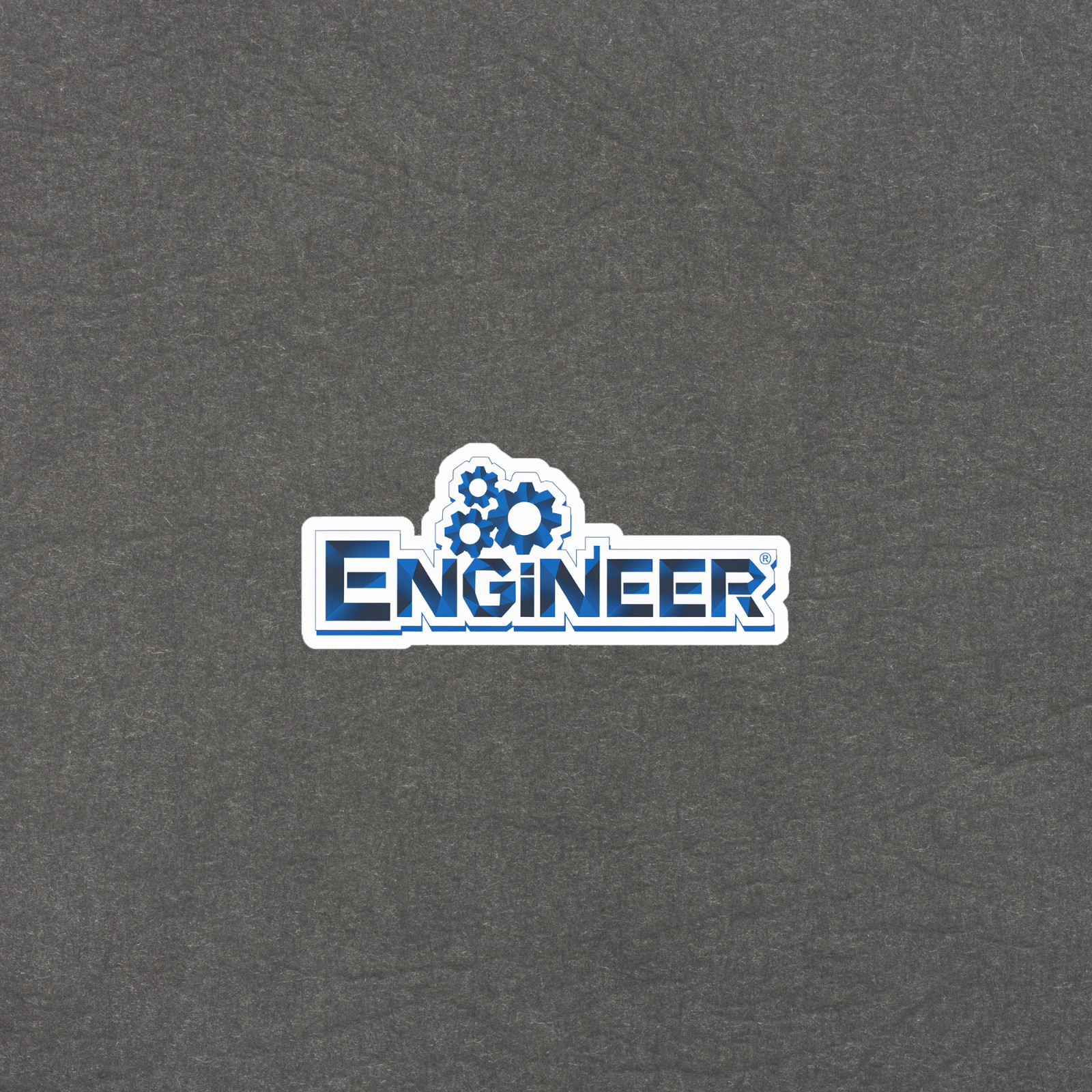 Engineer Gears Sticker – STEM Career Laptop Decal #5345
