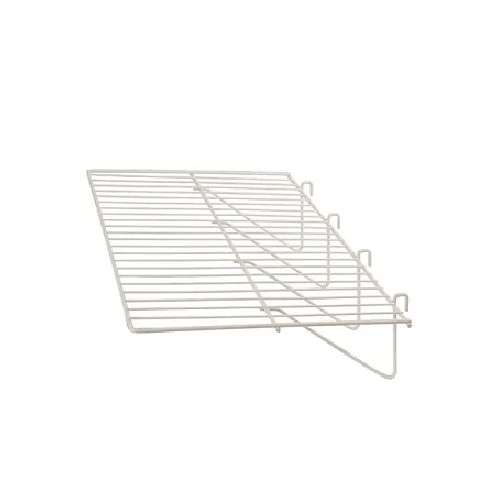 Econoco WTE/2412 Straight Shelf With 1/8″ DIA. Wire For Grid panels (Pack of 6)