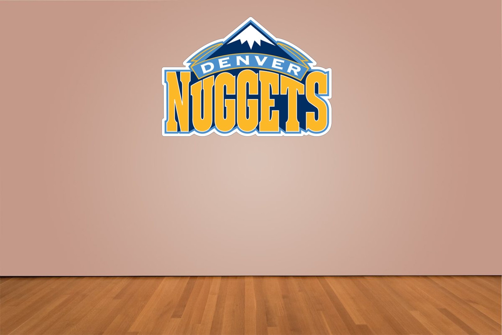 Denver Nuggets Basketball Indoor Wall Vinyl Decal Sticker 5″ – 52″