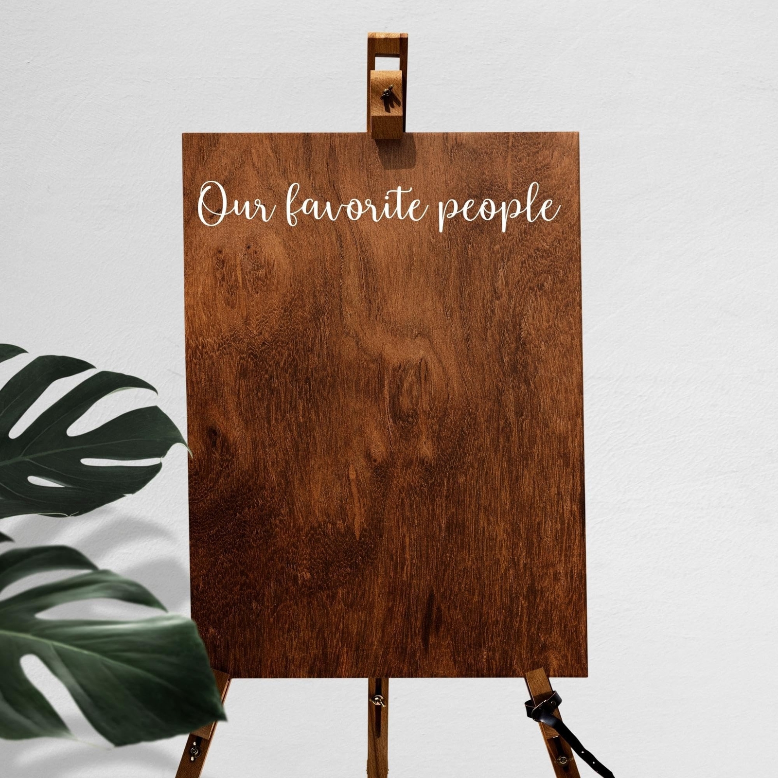 Our Favorite People Sticker (18″ x 3″) – Wedding Seating Chart Decal – Weddin…