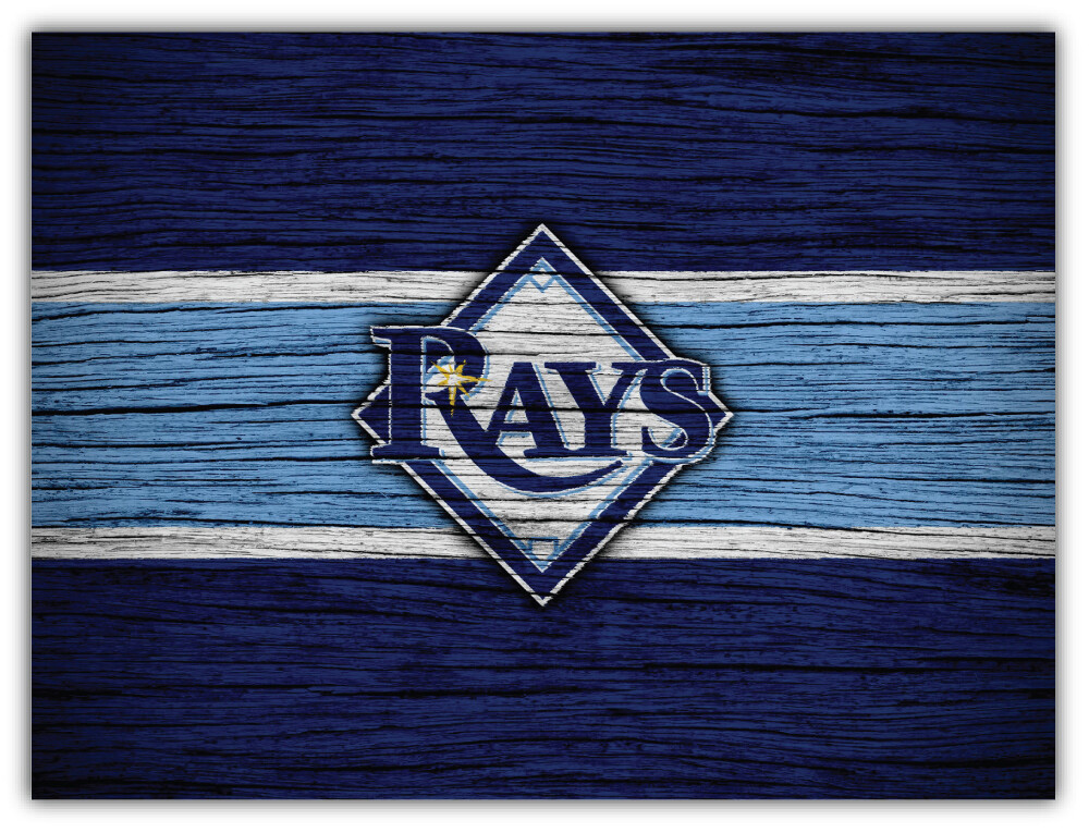 Tampa Bay Rays MLB Baseball Sport Logo Car Bumper Sticker Decal “SIZES”