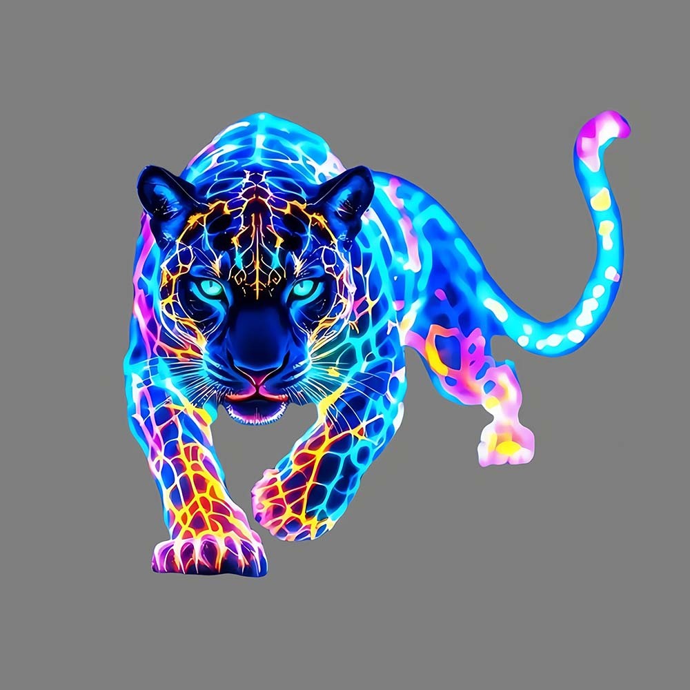 Durable Vinyl Leopard Pattern Sticker for Car Windows Easy to Apply Weatherproof