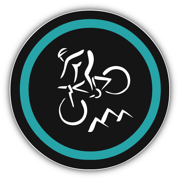 Mount Cycling Badge Car Bumper Sticker Decal