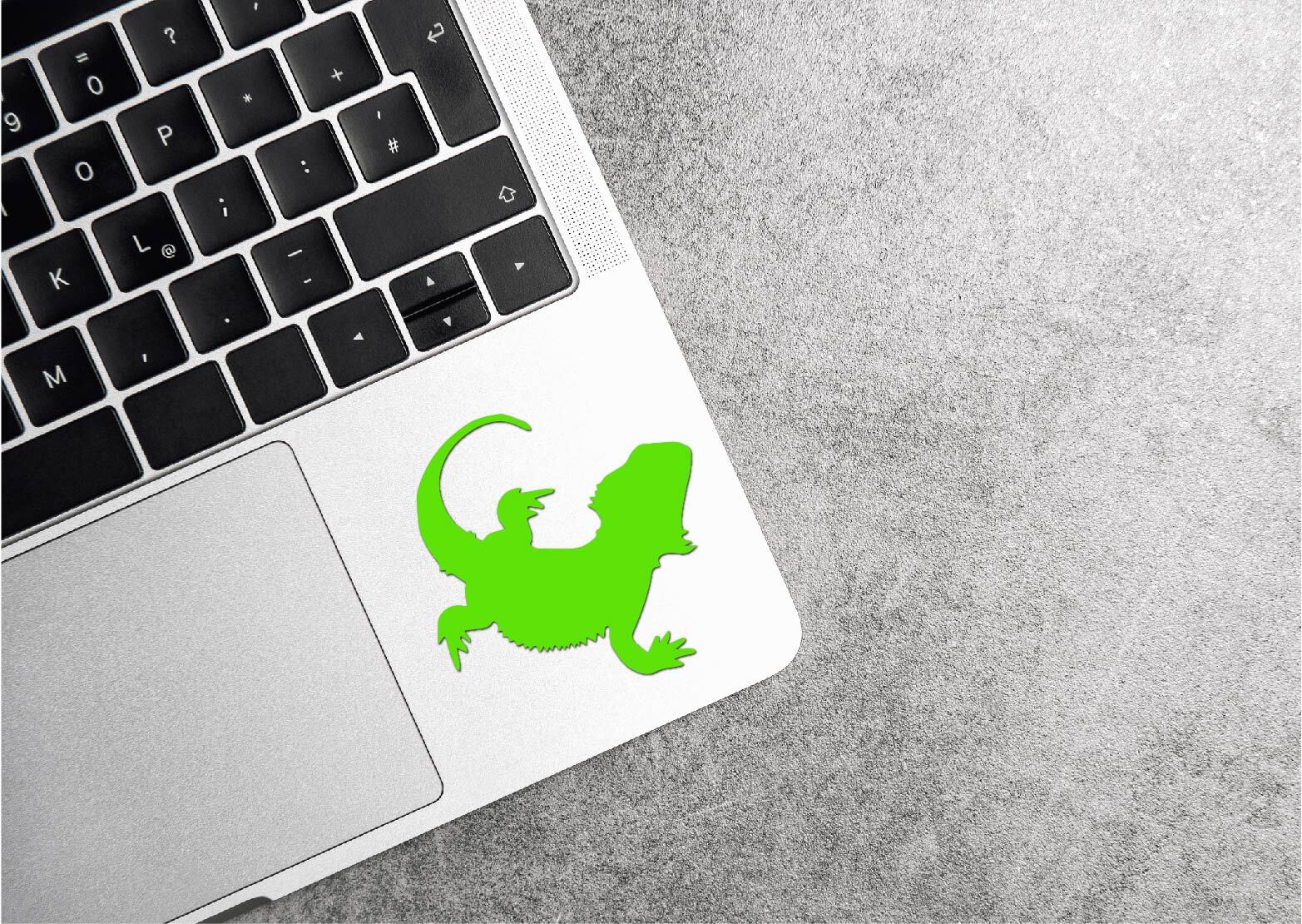 Bearded Dragon Decal Sticker Beardie Reptile Lizard Herp Scale Kids Pet Life