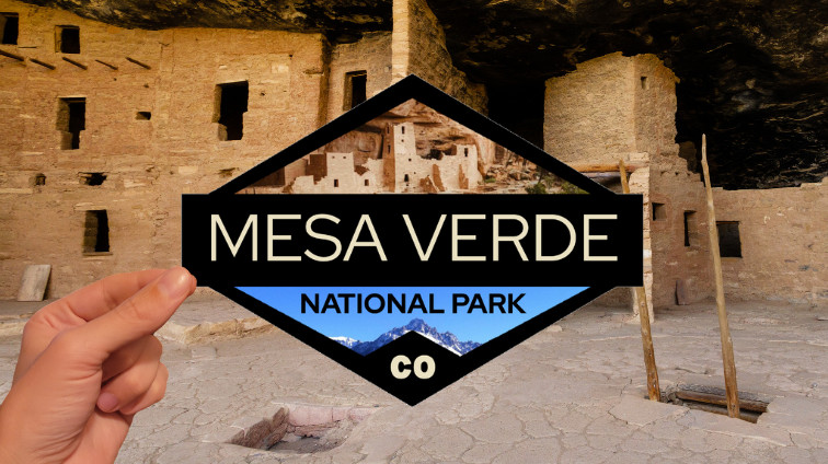 Mesa Verde National Park – Colorado – Vinyl Sticker