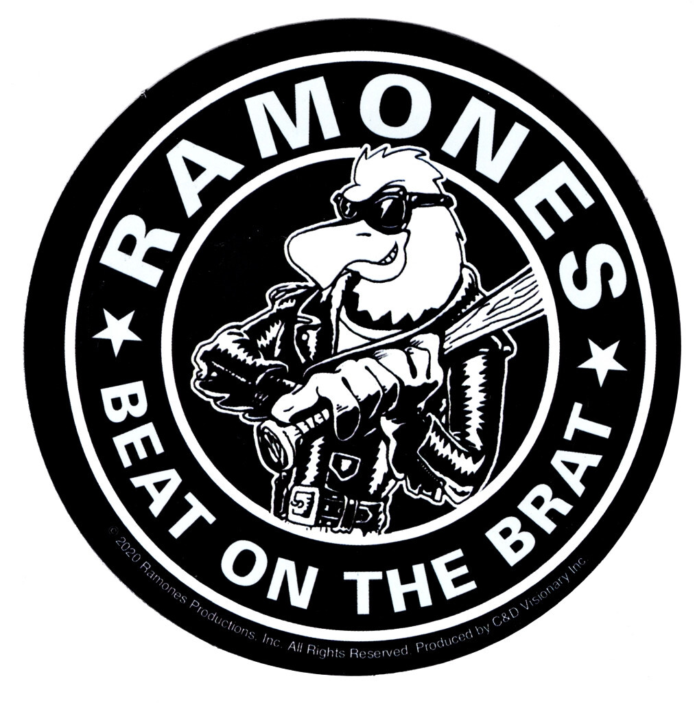 Ramones Beat on the Brat Sticker Decal Punk Rock, Hardcore Punk, Heavy Metal