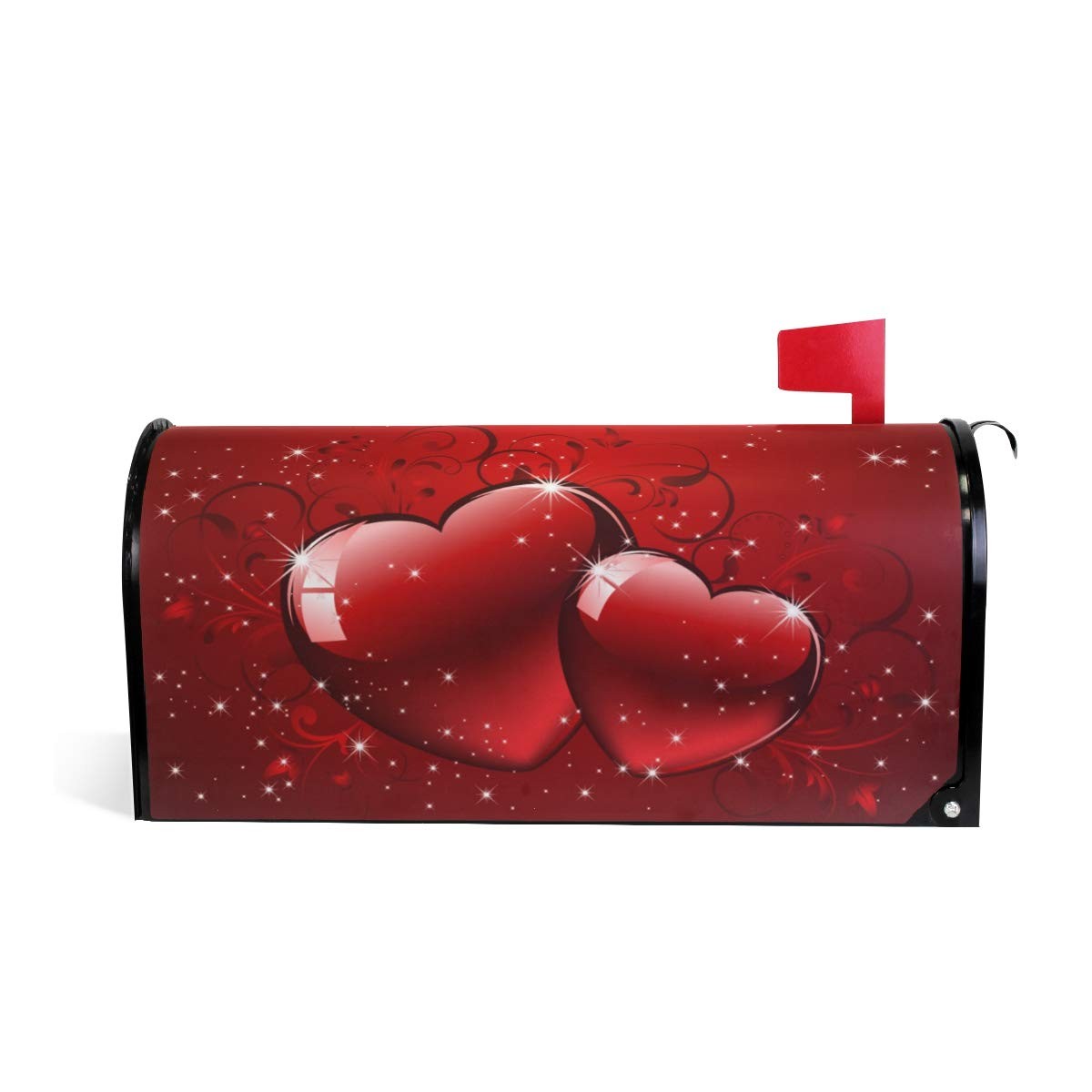 WOOR Valentines Glitters Love Hearts Magnetic 20.8×18 inch Standard Size