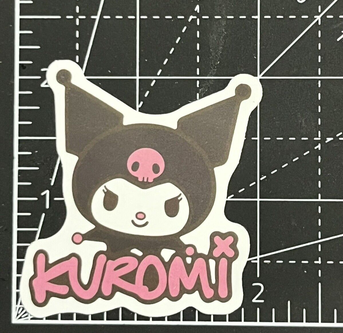 KUROMI Graffiti – Vinyl decal Sanrio Sticker Sticker Bomb Notebook KAWAII