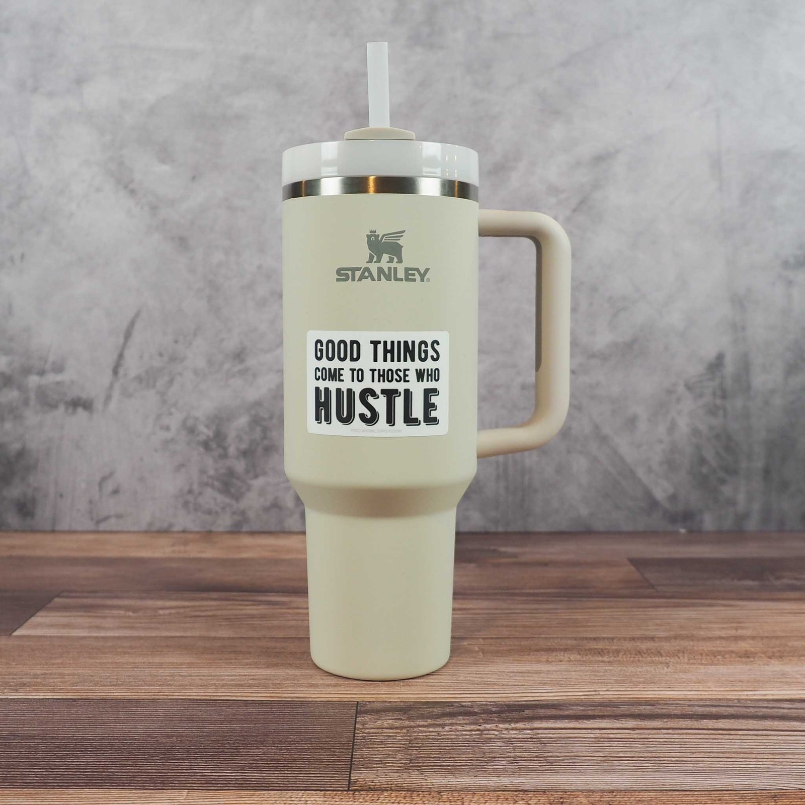 Good Things Come to Those Who Hustle Sticker – Motivational Quote Decal
