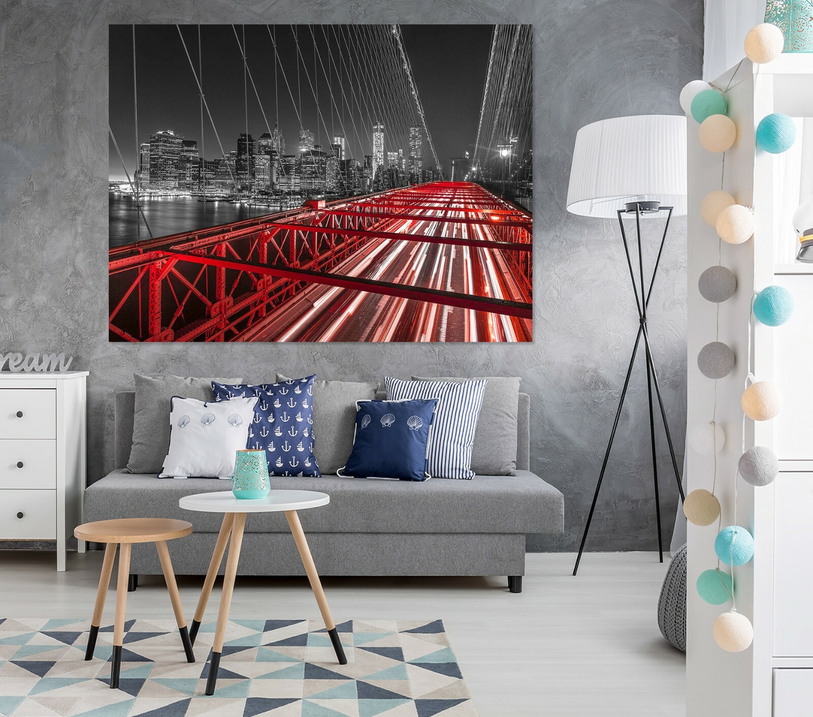 3D New York Bridge ZHU148 Wall Stickers Wall Murals Wallpaper Assaf Frank Amy