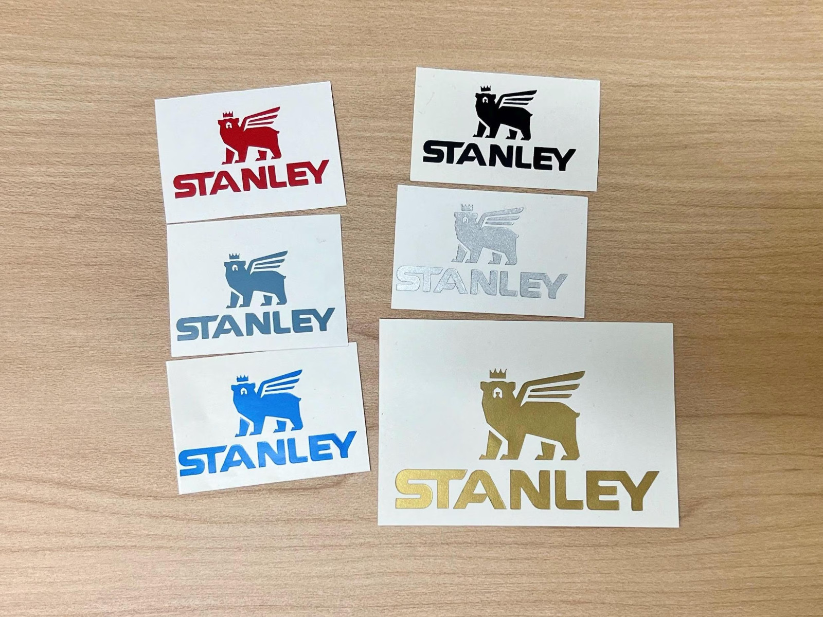 Stanley Logo Icon Tumbler Vinyl Decal Sticker 1.8″W ORIGINAL SIZE