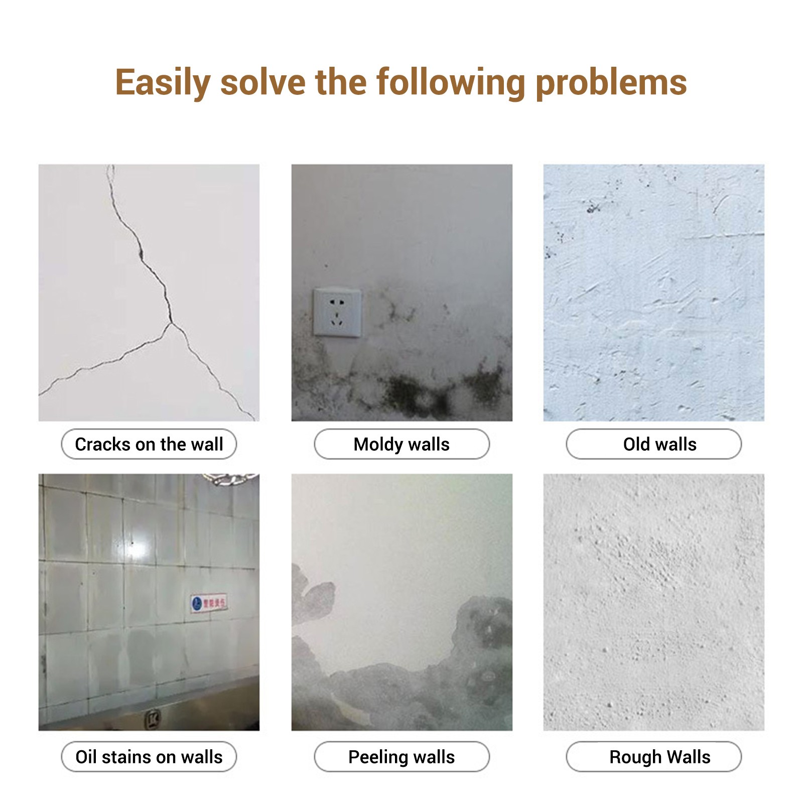30*60cm Marble Tiles Sticker Self-Adhesive Kitchen Bathroom Home Wall Decoration