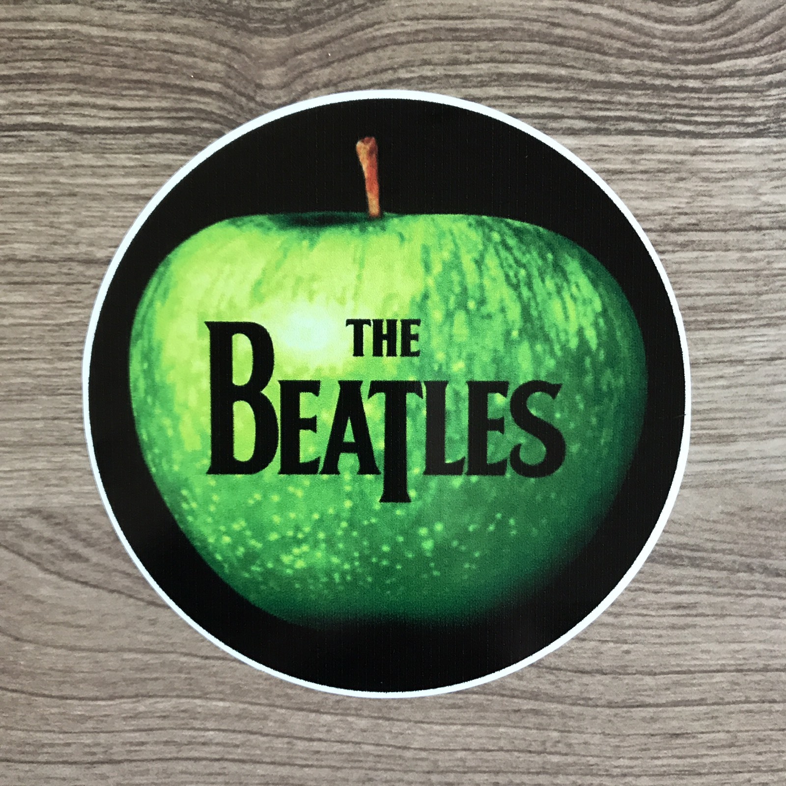 The Beatles Apple 4″ Wide Vinyl Sticker – BOGO