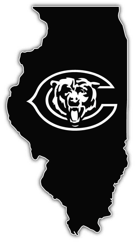Chicago Bears NFL Football Sport Logo Car Bumper Sticker Decal “SIZES”