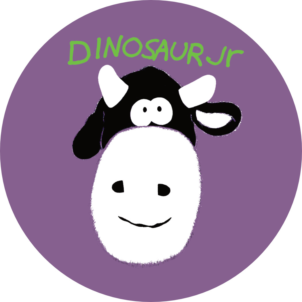 Dinosaur Jr. Cow Sticker D022S