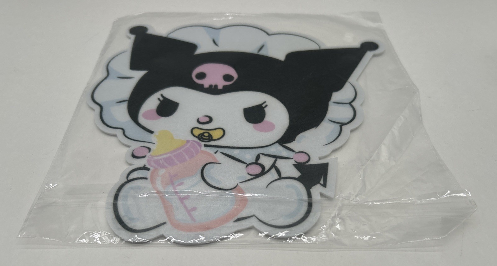Kuromi Felt Wall Sticker/Decal Hello Kitty -Japanese Anime Selling 8.5 X 8.5 K1