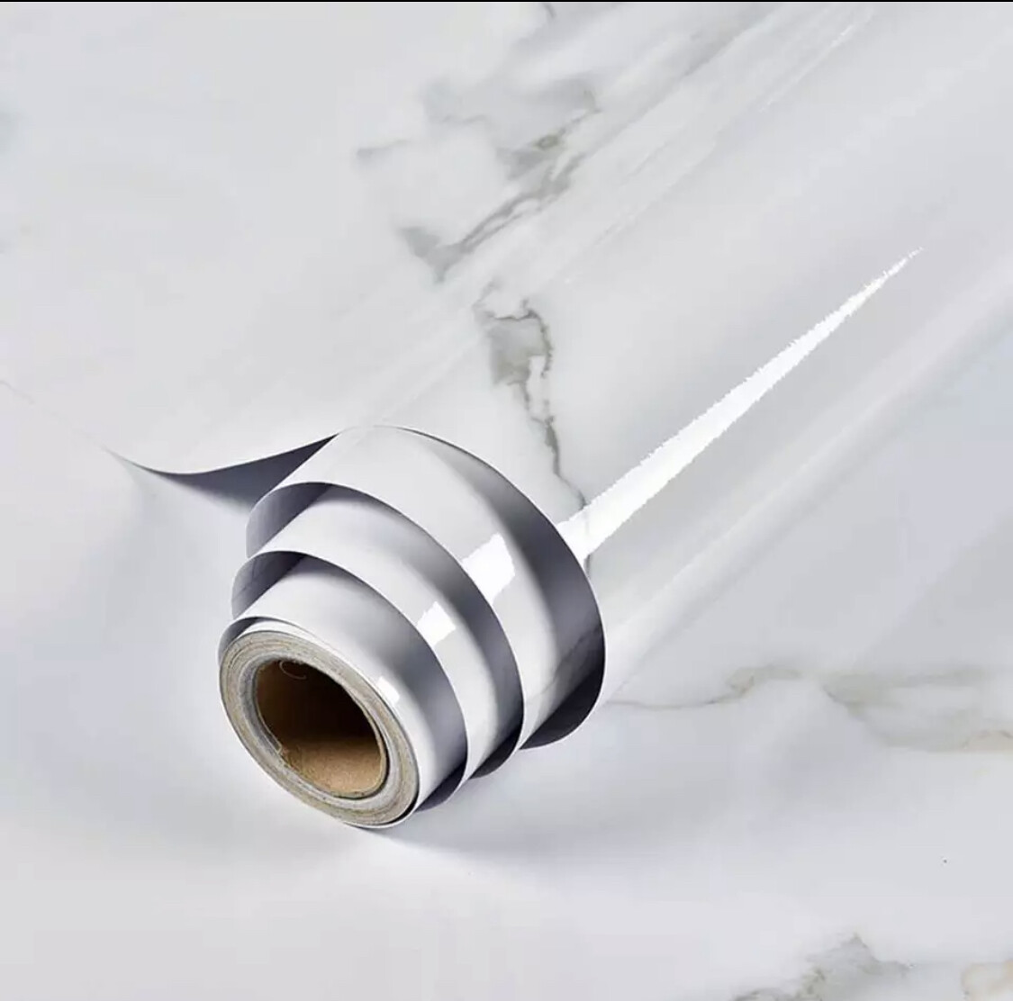 Marble Sticker Wall Decoration Kitchen Waterproof Smooth for Home Furnitu