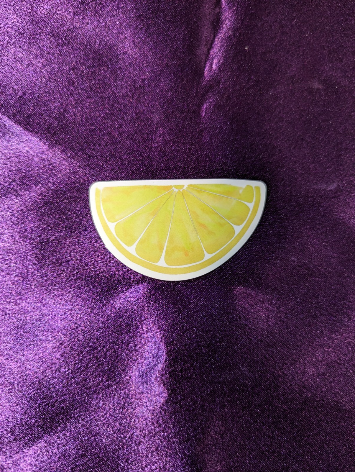 Yellow Lemon Sticker Water Bottle Phone Sticker Laptop Sticker