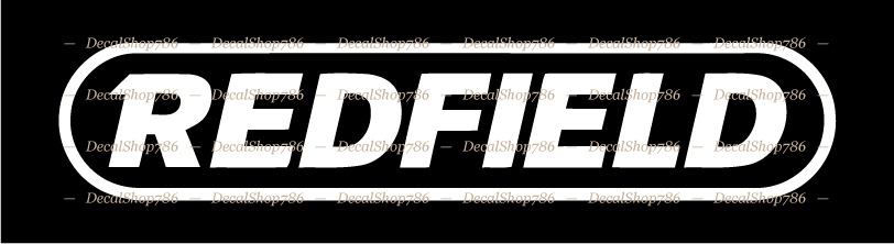 Redfield Scopes – Hunting/Shooting – Vinyl Die-Cut Peel N’ Stick Decal/Stickers
